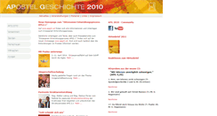 Desktop Screenshot of apg2010.at